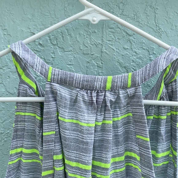 Vince Camuto striped sleeveless top - Picture 7 of 14